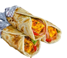 Paneer tikka Roll